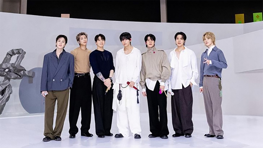 Nhóm nhạc BTS “càn quét” hạng mục chính các bảng xếp hạng trong tuần đầu trở lại