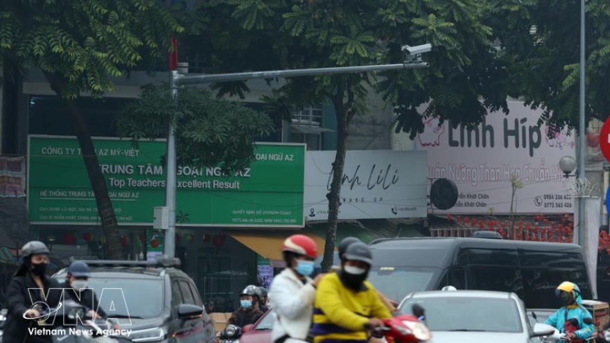 HCM City detects over 84,500 traffic violations through camera system
