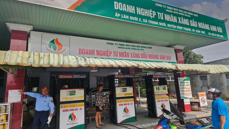 Cần Thơ tăng cường giám sát, bảo đảm ổn định thị trường xăng dầu