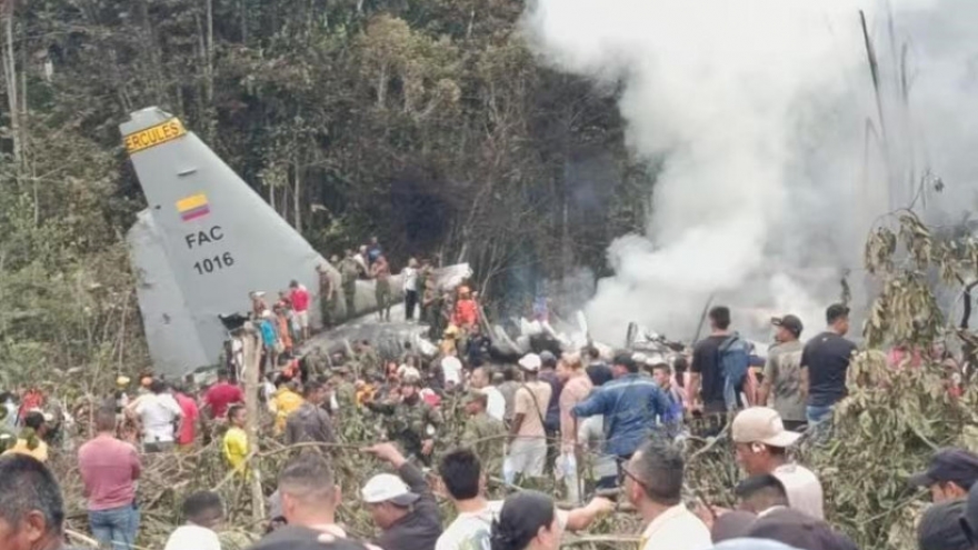 Condolences extended to Colombia over military transport plane crash