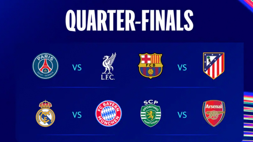 Xác định các cặp đấu tại tứ kết cúp C1 châu Âu 2025/26