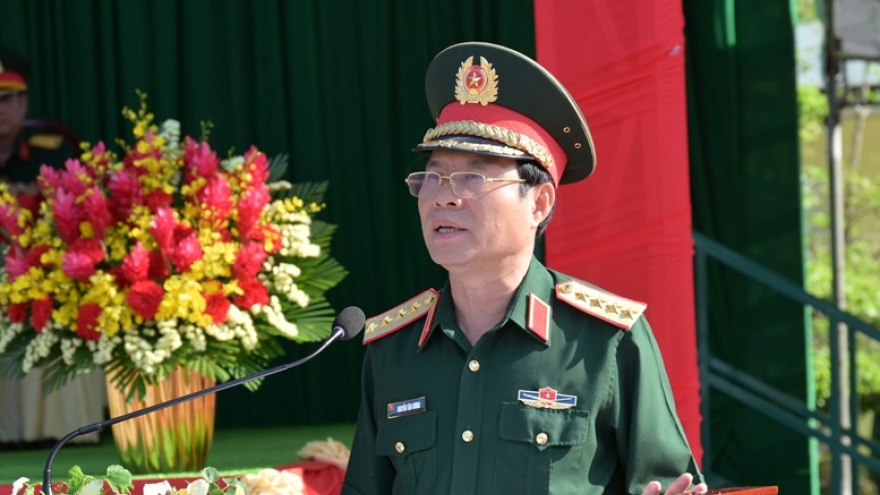 Đại tướng Nguyễn Tân Cương dự Lễ ra quân huấn luyện năm 2026 tại tỉnh Đồng Tháp