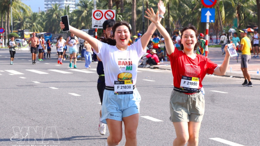 Vietnamese runners shine at Da Nang International Marathon 2026