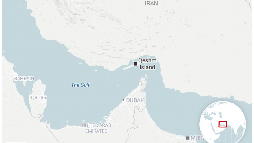 “Pháo đài ngầm” dưới đảo Qeshm của Iran và thế trận siết chặt eo biển Hormuz
