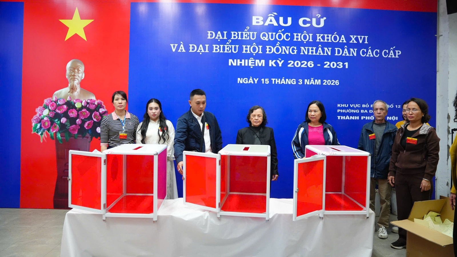 Tường thuật trực tiếp ngày hội toàn dân 15/3/2026