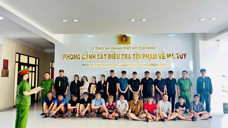 HCM City police break up cross-border drug ring, detain 30 people