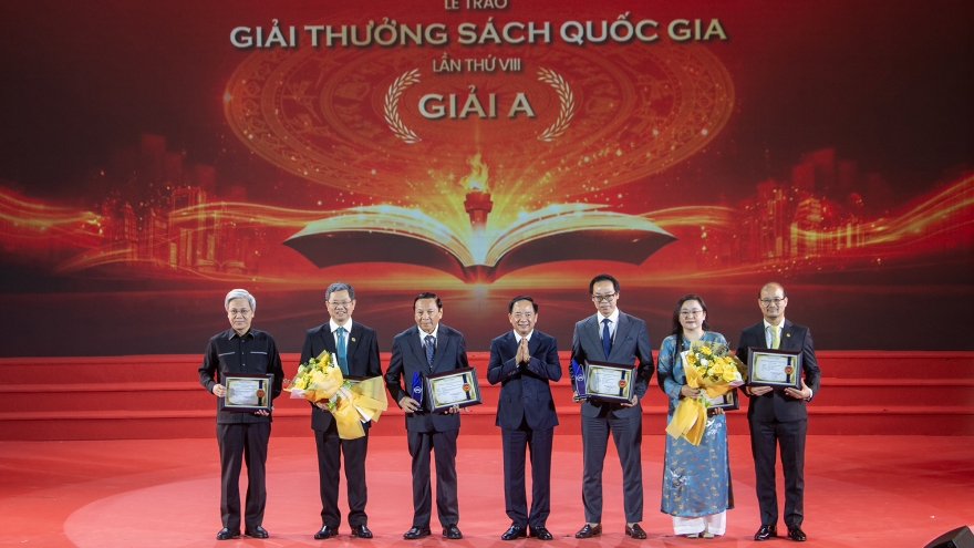 2 tác phẩm về lịch sử giành giải A tại Lễ trao Giải thưởng Sách Quốc gia lần thứ VIII