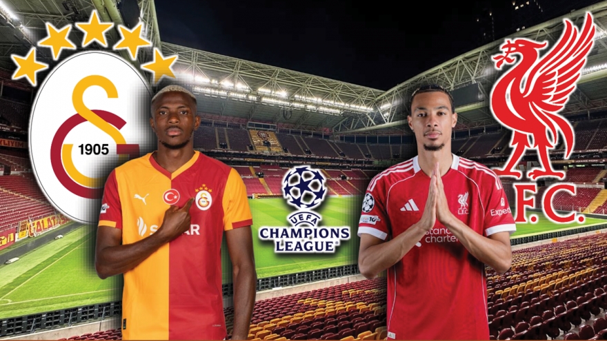 Dự đoán kết quả và đội hình ra sân trận Galatasaray vs Liverpool Cúp C1 châu Âu