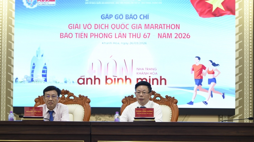 12.000 VĐV tranh tài tại giải Vô địch quốc gia Marathon - Báo Tiền Phong 2026