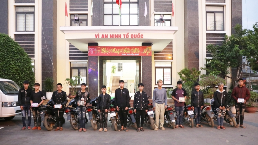 Xử lý nhóm thanh thiếu niên phóng nhanh, vượt ẩu tại Sơn La
