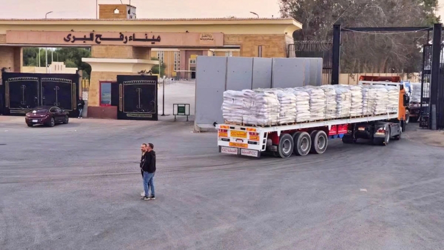 Cửa khẩu viện trợ vào Gaza chuẩn bị mở cửa trở lại