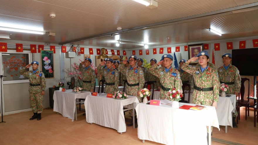 Công tác Đảng của lực lượng Gìn giữ hòa bình Việt Nam tại Liên hợp quốc