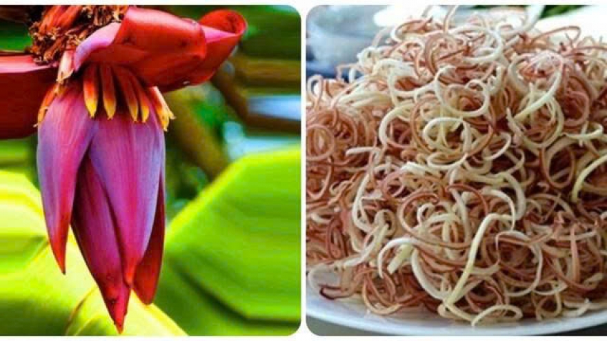 Hoa chuối - Món ăn dân dã nhưng lợi ích bất ngờ cho sức khỏe