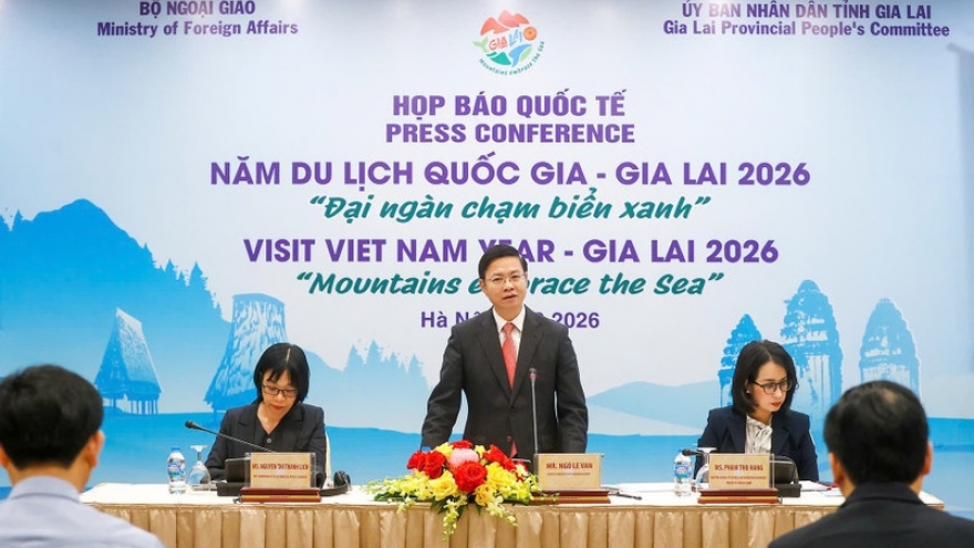 Gia Lai đăng cai năm du lịch quốc gia 2026 với chủ đề “Đại ngàn chạm biển xanh”