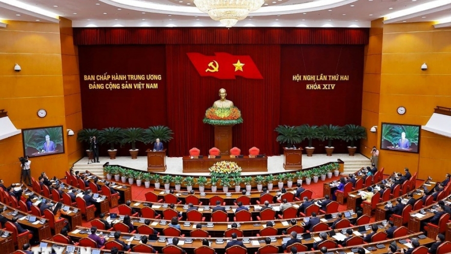 5 nội dung công việc Tổng Bí thư khái quát trong phiên bế mạc Hội nghị Trung ương lần thứ 2 khoá XIV