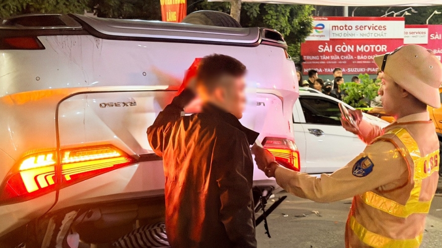 Khởi tố tài xế xe Lexus gây tai nạn liên hoàn ở Hà Nội