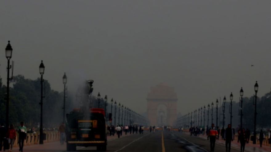 Ấn Độ thử nghiệm công nghệ “hấp thụ khói bụi” để giảm ô nhiễm không khí