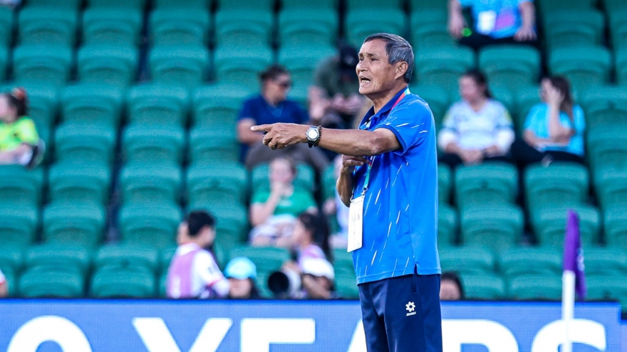 HLV Mai Đức Chung đánh giá cao tinh thần thi đấu của ĐT nữ Việt Nam