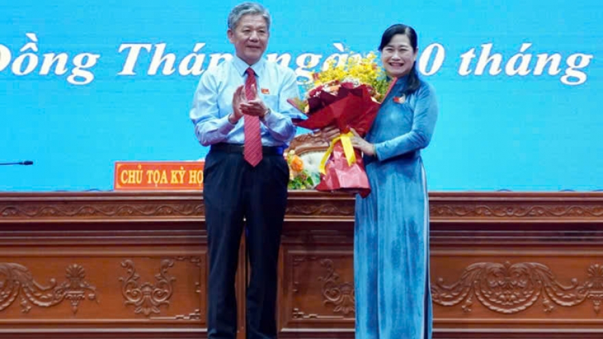 Ông Ngô Chí Cường được bầu giữ chức Chủ tịch HĐND tỉnh Đồng Tháp khóa XI