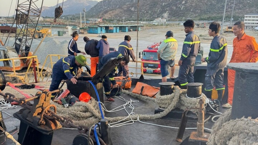 Three dead in suspected gas asphyxiation aboard cargo ship in Vietnam