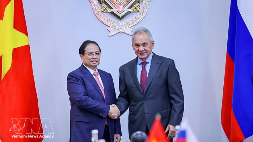 Vietnamese Government leader meets with Secretary of Russian Security Council