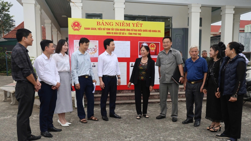 Xã Tam Đảo (Phú Thọ) đa dạng hình thức tuyên truyền hướng tới “Ngày hội non sông”