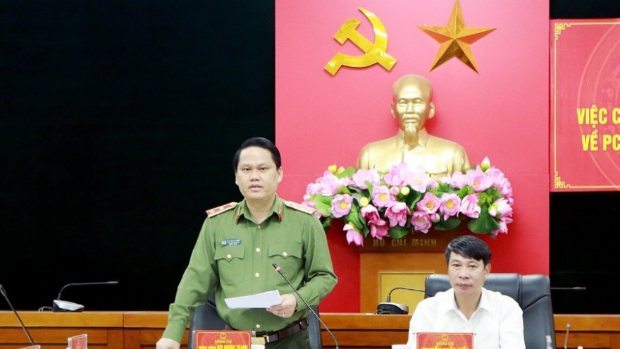 Thanh tra Bộ Công an công bố quyết định thanh tra công tác PCCC tại Phú Thọ