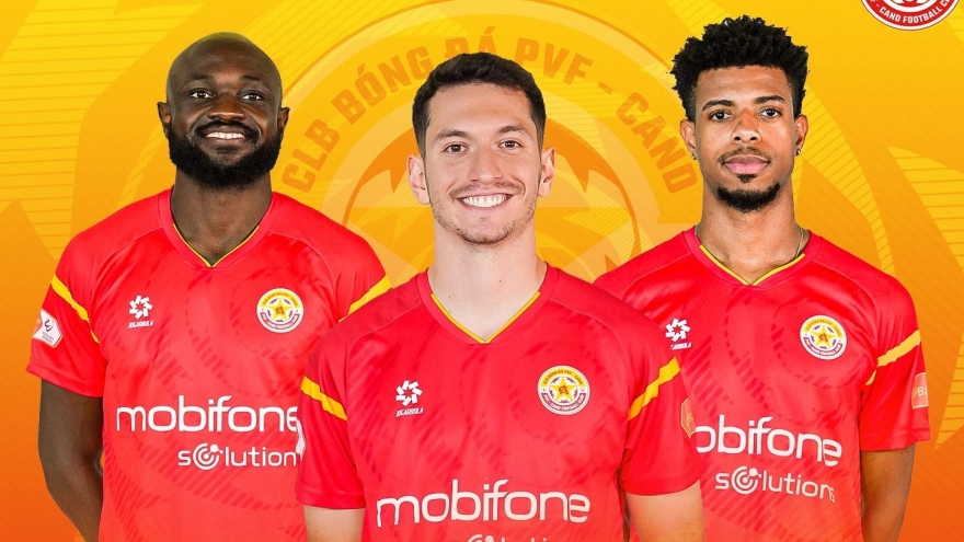 Chuyển nhượng V-League 2025/2026: PVF-CAND chia tay 3 ngoại binh