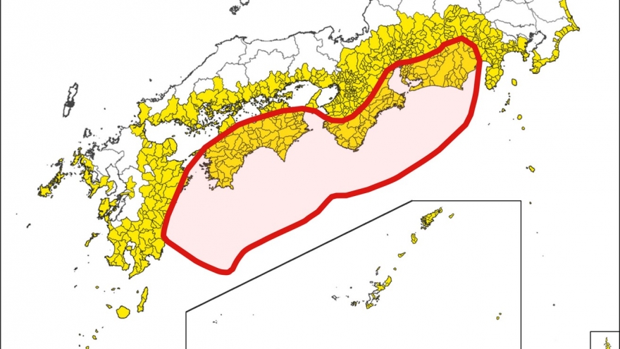 Đa số địa phương của Nhật Bản chưa sẵn sàng ứng phó thảm họa tại Rãnh Nankai