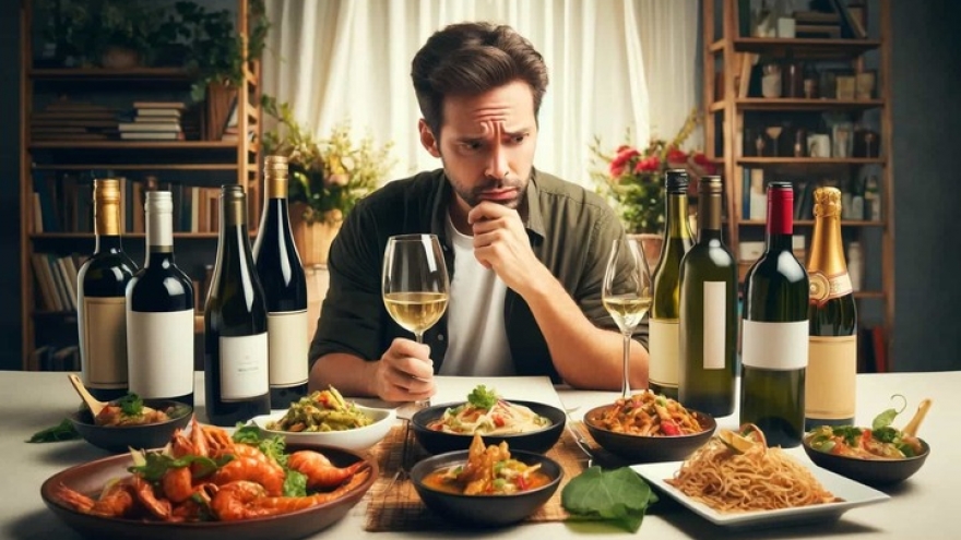 Uống rượu vang trước hay sau bữa ăn là tốt nhất?