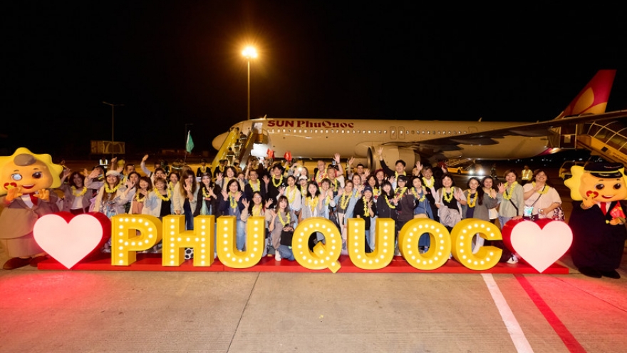 Sun PhuQuoc Airways launches its first international route to Taipei