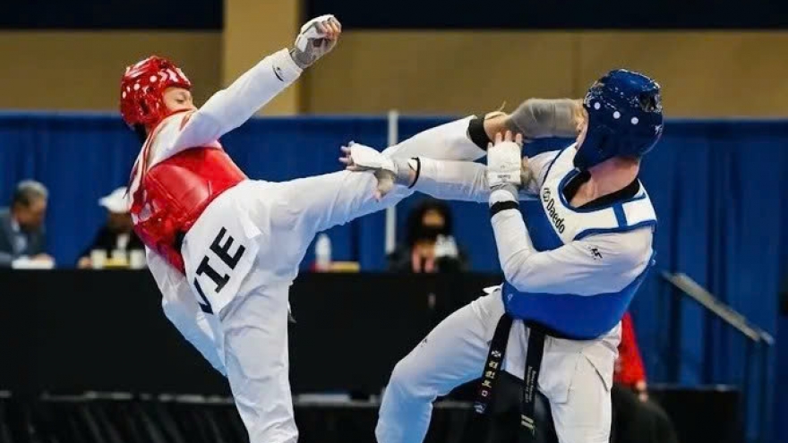 Nguyen Thi Loan wins silver at 2026 US Open Taekwondo Championships