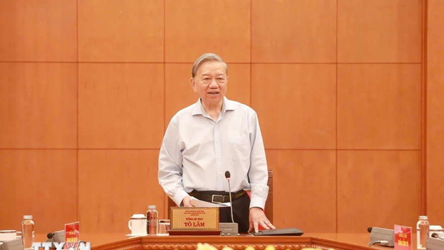 Tổng Bí thư Tô Lâm làm việc với Văn phòng Trung ương Đảng