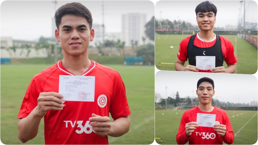 Khuất Văn Khang cùng dàn sao Thể Công Viettel sẵn sàng cho ngày hội non sông