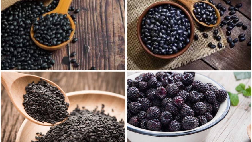 Đừng bỏ qua những “siêu thực phẩm” màu đen tốt cho sức khỏe