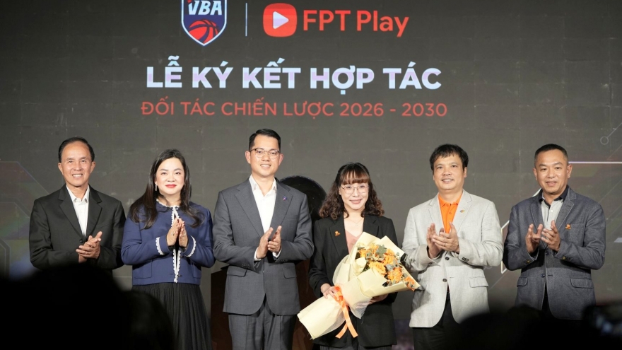 VBA bắt tay FPT Play trong 5 mùa giải, nâng tầm bóng rổ Việt Nam