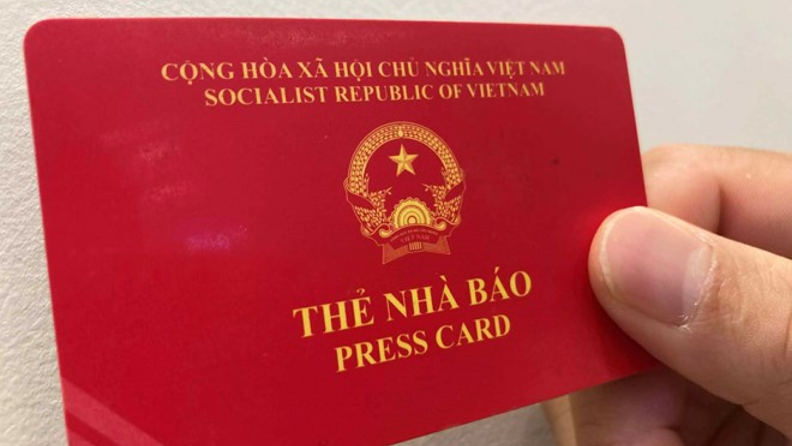 Gia hạn thẻ nhà báo kỳ hạn 2021-2025 đến hết ngày 30/6/2026