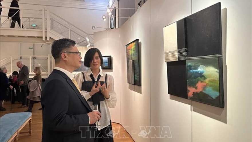 French-Vietnamese artist’s exhibition highlights cultural connections