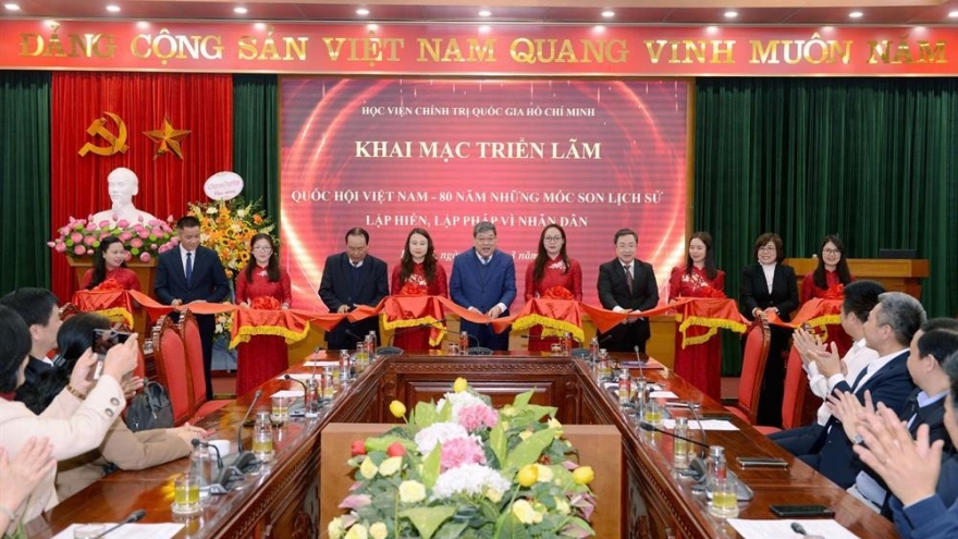 “Quốc hội - 80 năm những mốc son lịch sử lập hiến, lập pháp vì nhân dân"