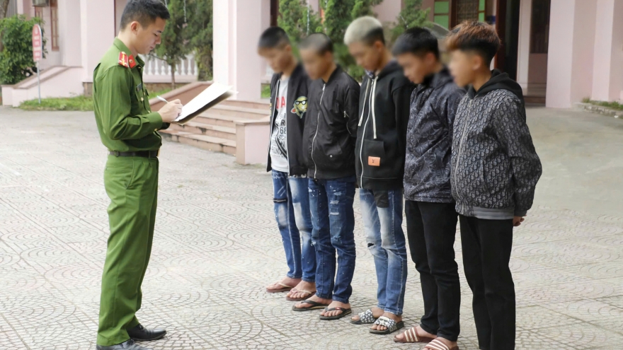 Nhóm 9 đối tượng trộm cắp xe máy liên tỉnh bị bắt giữ