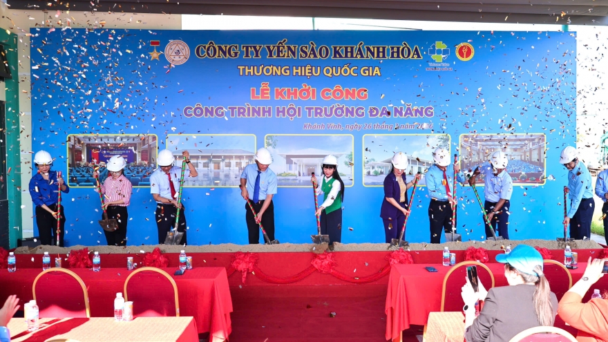 Công ty Yến Sào Khánh Hòa khởi công xây dựng hội trường đa năng