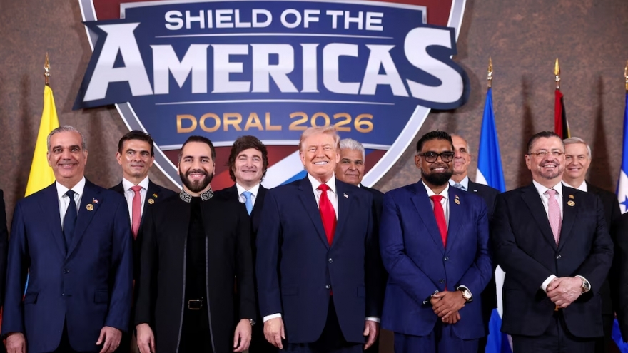 Tổng thống Trump công bố liên minh quân sự Mỹ Latinh chống băng đảng ma túy