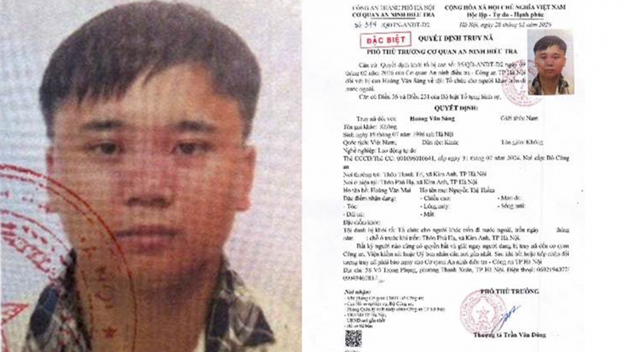 Công an Hà Nội truy nã đối tượng tổ chức cho người khác trốn đi nước ngoài