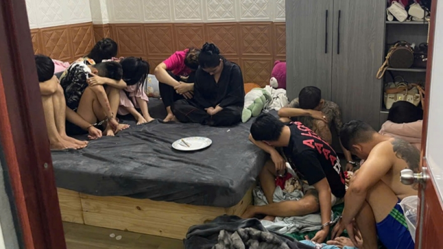 Cần Thơ: Triệt phá tụ điểm sử dụng trái phép chất ma túy