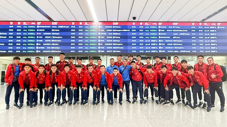 U23 Việt Nam có bước đầu tiên trong hành trình dự giải đấu tại Trung Quốc