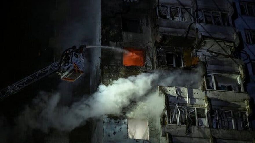 Ukraine cáo buộc Nga tấn công quy mô lớn, hơn 1.000 UAV trong 24 giờ