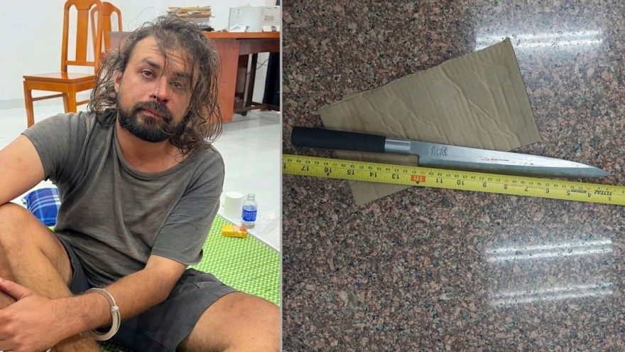 British tourist detained for stabbing police officer in Mui Ne