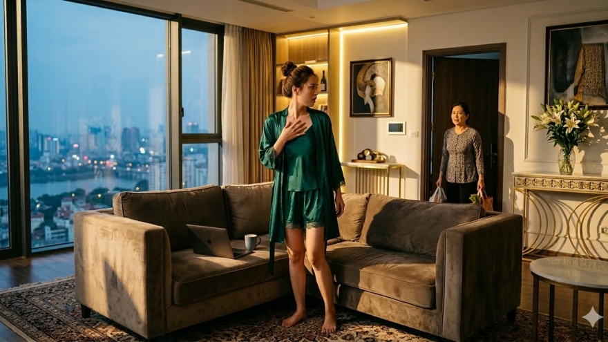 Phía sau tấm thẻ từ của mẹ chồng