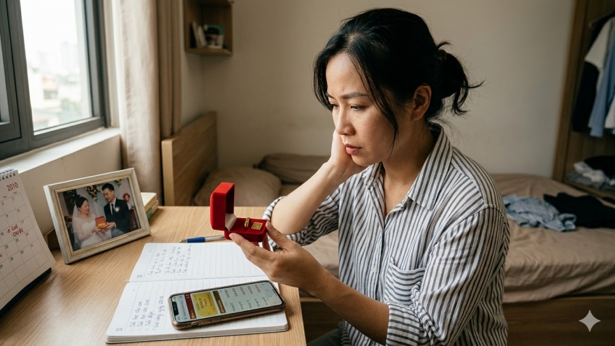 Giá vàng cao, chị dâu "mất ngủ" tính quà mừng cưới em chồng
