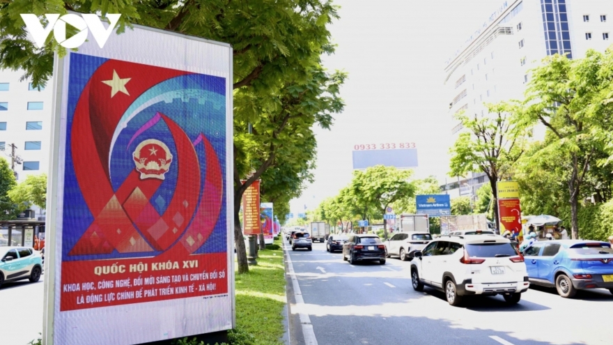 Ho Chi Minh City streets decked out for upcoming election
